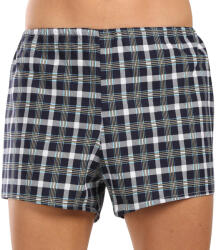 Foltýn Klasszikus férfi bő szárú boxeralsók Foltýn többszínű kockás extra többszínű (KN82) 8XL