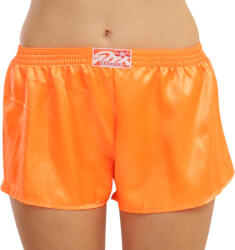 Styx női bő szárú boxeralsó Styx klasszikus gumipánt szatén narancssárga (L661) XL