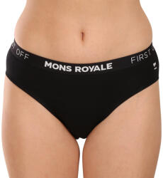 Mons Royale Női bugyi Mons Royale merino fekete (100044-1169-001) M