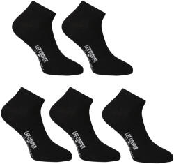 Lee Cooper 5PACK zokni Lee Cooper alacsony fekete (PO41030) L