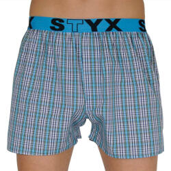 Styx Férfi bő szárú boxeralsó Styx sportos gumipánt többszínben (B112) XXL