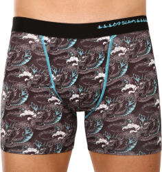 69SLAM Férfi boxeralsó 69SLAM fit moon dragon kék (MBYMNB-PO) XXL