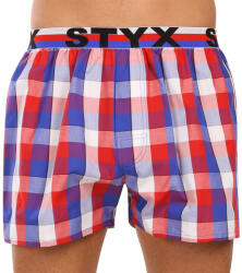 Styx Férfi bő szárú boxeralsó Styx sportos gumipánt többszínben (B1107) XXL