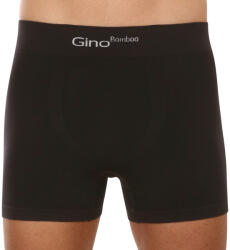 Gino Férfi boxeralsó Gino varrás nélküli bambusz fekete (54004) S