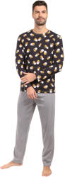 Lonka Férfi pizsama Lonka többszínű (Lopping pivo/půllitry) 3XL