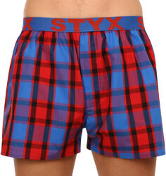 Styx Férfi bő szárú boxeralsó Styx sportos gumipánt többszínben (B937) M