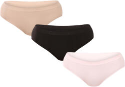 Calvin Klein 3PACK női bugyik Calvin Klein varrás nélküli többszínű női bugyi (QD5212-31S) M