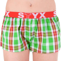 Styx Női bő szárú boxeralsók Styx sportos gumipánt többszínű (T633) XL