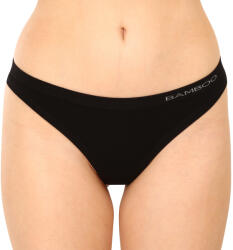 Gina Női tanga Gina bambusz fekete (05013) S