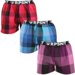 Represent 3PACK férfi bő szárú boxeralsók Represent Mike (R3M-BOX-0253964) XXL