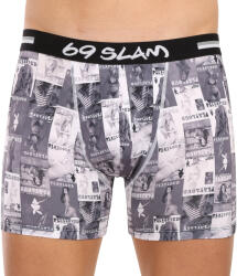 69SLAM Férfi boxeralsó 69SLAM fit playloud magazin (MCYPMG-PO) S