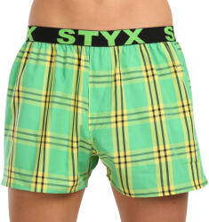 Styx Férfi bő szárú boxeralsó Styx sportos gumipánt többszínben (B1011/2) XL