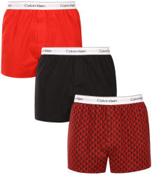 Calvin Klein 3PACK férfi bő szárú boxeralsó Calvin Klein többszínű (NB4267-2VH) M