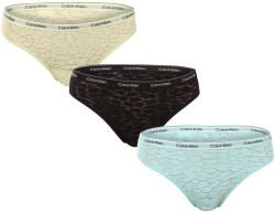 Calvin Klein 3PACK női brazil alsó Calvin Klein Többszínű (QD5225E-W5S) 3XL
