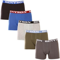 Benysøn 5PACK Férfi boxeralsó Benysøn többszínű (4002) XL