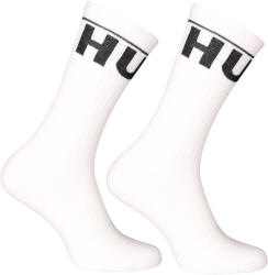 HUGO 2PACK Hugo magas fehér zokni (50510647 100) L