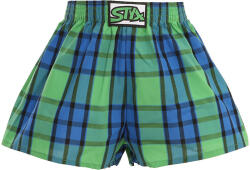 Styx Gyermek bő szárú boxeralsó Styx klasszikus gumipánt többszínű (J918) 9-11 éves