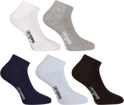 Lee Cooper 5PACK zokni Lee Cooper többszínű rövid (PO41023) L