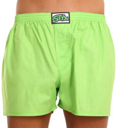 Styx férfi bő szárú boxeralsó Styx klasszikus gumipánt zöld (A1069) XL