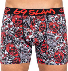 69SLAM Férfi boxeralsók69SLAM illik bambusz vörös cukordaru S