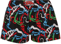 Styx gyerekek bő szárú boxeralsó Styx art klasszikus gumipánt dzsungel (J1157) 4-5 éves