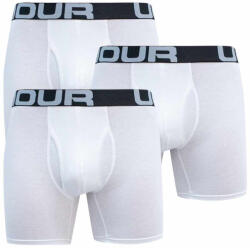 Under Armour 3PACK férfi boxeralsó Under Armour nagyméretű fehér (1363617 100) 4XL