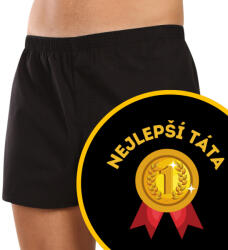 Nedeto Férfi bő szárú boxeralsók Nedeto Best Dad (1NTF12) XXL