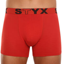 Styx Férfi boxeralsó Styx hosszú sportos gumipánt piros (U1064) XL