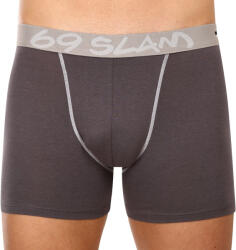 69SLAM Férfi boxeralsó 69SLAM fit bambusz egyszínű bambusz (MBVPLN-DG) XL