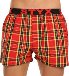 Styx Férfi bő szárú boxeralsó Styx sportos gumipánt többszínben (B1014) XXL