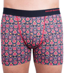69SLAM Férfi boxeralsó 69SLAM fit virágos koponya XL