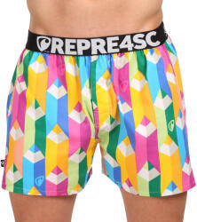 Represent Férfi bő szárú boxeralsó Represent exkluzív Mike PASTEL UP! (R4M-BOX-0726) S