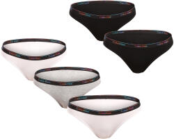 Calvin Klein 5PACK női bugyi Calvin Klein többszínű (QD5323-WBT) XXL