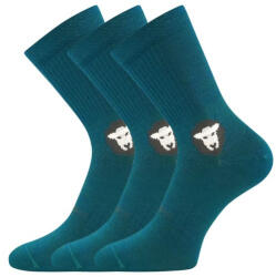 VoXX 3PACK Voxx merinó gyerek zokni zöld (Barefootik merino-green) 20/24