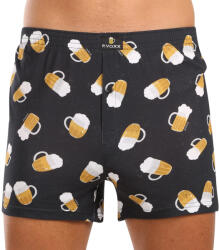 Lonka Férfi bő szárú boxeralsó Lonka PiVoXX többszínű (Karlos-pivo/půllitry) 3XL