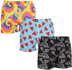 Horsefeathers 3PACK férfi bő szárú boxeralsó Horsefeathers Manny többszínű (AM167AB35Y) XXL