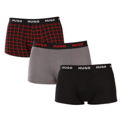 BOSS 3PACK Férfi boxeralsó BOSS többszínű (50532550 961) M