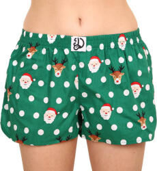 Dedoles Vidám női bő szárú boxeralsó Dedoles Mikulás és Rudolf (DWLB002) XL