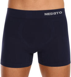 Nedeto Férfi boxeralsó Nedeto varrás nélküli bambusz kék (NDTB002S) L