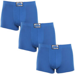 Styx 3PACK Férfi boxeralsó Styx klasszikus gumipánt kék (3Q1167) S