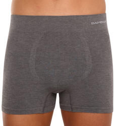 Gino Férfi boxeralsó Gino varrás nélküli bambusz szürke (54005) M