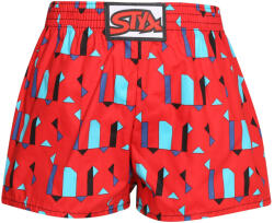 Styx Gyerek bő szárú boxeralsó Styx art klasszikus gumipánt minták (J1659) 4-5 éves