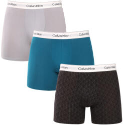 Calvin Klein 3PACK Férfi boxeralsó Calvin Klein többszínű (NB4567-2VI) L