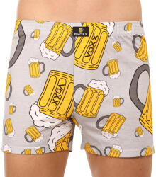 VoXX Férfi bő szárú boxeralsó VoXX világosszürke (Karlos) 3XL