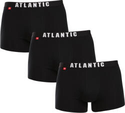 Atlantic 3PACK Férfi boxeralsó Atlantic fekete (3MH-011black) M