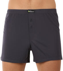 Gino Férfi bő szárú boxeralsó Gino bambusz szürke (75194) M