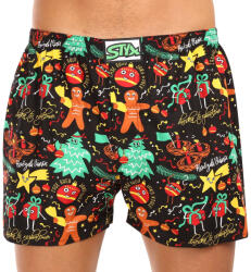 Styx férfi bő szárú boxeralsók Styx art klasszikus gumipánt nagyméretű karácsonyi díszek (E1754) 5XL