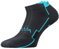 VoXX 3PACK zokni VoXX sötétszürke (Kato) M