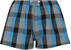 Styx Gyermek bő szárú boxeralsó Styx klasszikus gumipánt többszínű (J909) 9-11 éves