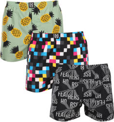 Horsefeathers 3PACK Férfi bő szárú boxeralsók Horsefeathers Manny Bundle 4 (AM165C) M